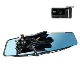 格比特Gebite A10双镜头后视镜行车记录仪 4.3大屏幕 前后高清 4.3双镜头 8G停车监控行车记录仪产品图片2